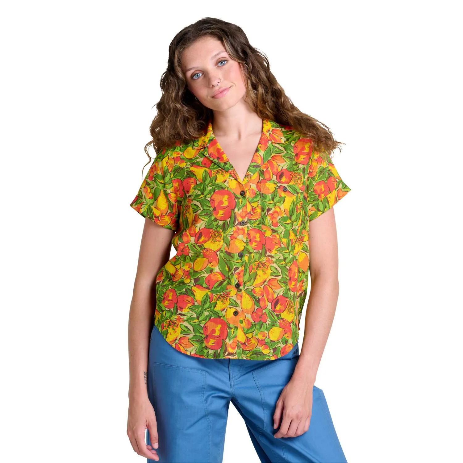 

Футболка Camp Cove - Женская Toad&Co, Salt Fruit Print