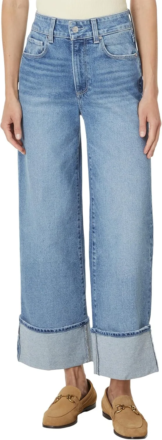 

PAIGE Женские джинсы Sasha с широким манжетом на щиколотке