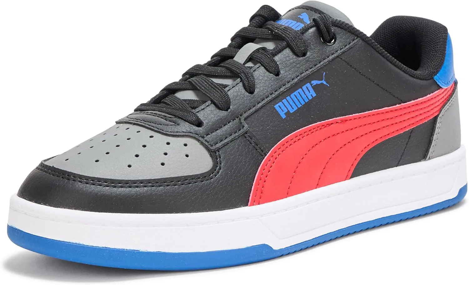 Кроссовки Puma для детей и подростков Caven, черный/красный/темно-серый