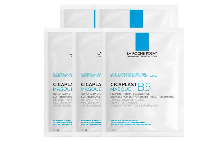 La Roche-Posay Набор успокаивающих и увлажняющих масок для лица LIFUQUAN B5+Special, 2+2 коробки, B5 mask 5 tablets + Tean 5 tablets — фото 4