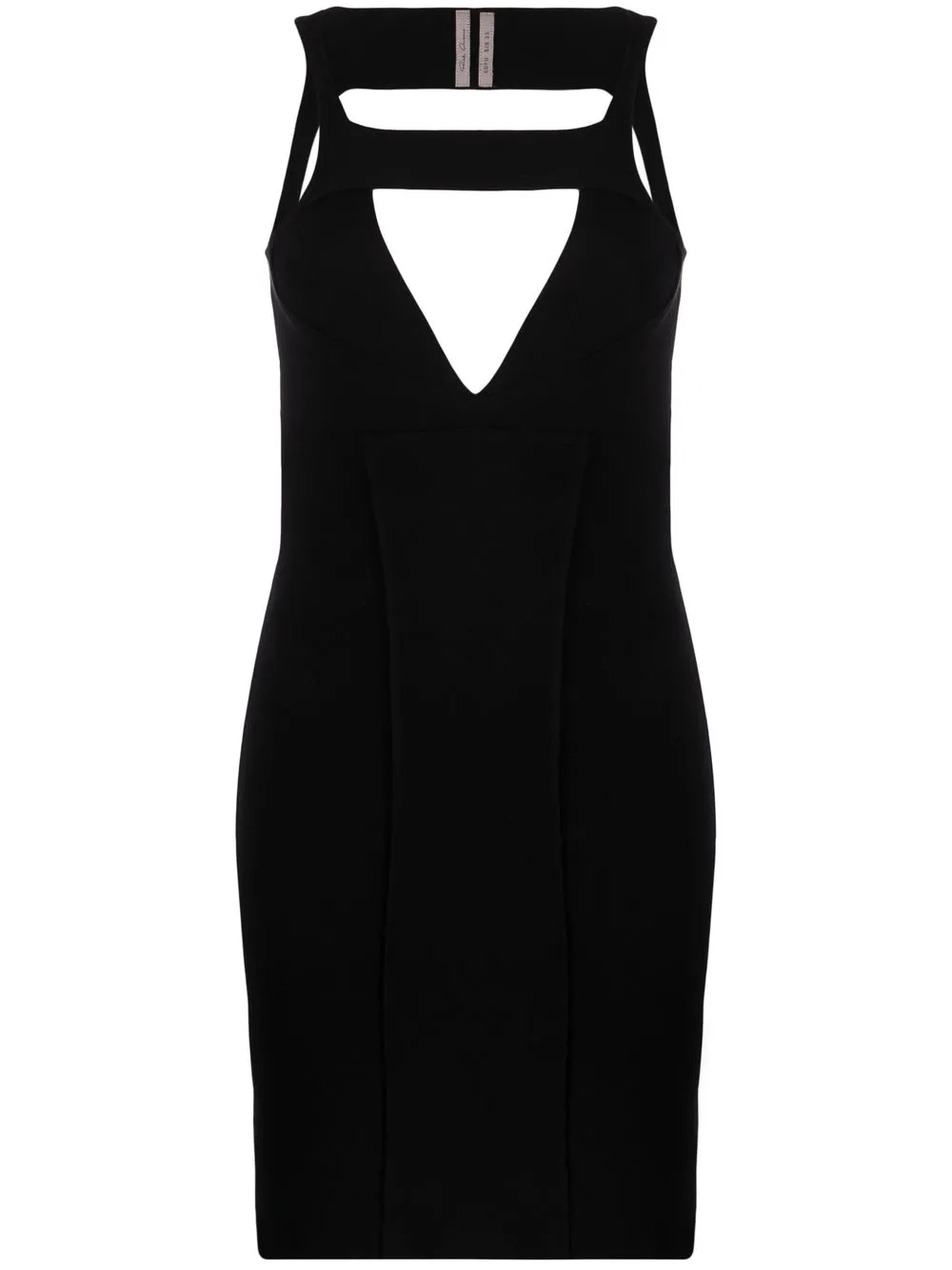 

Платье мини Sling Rick Owens, черный
