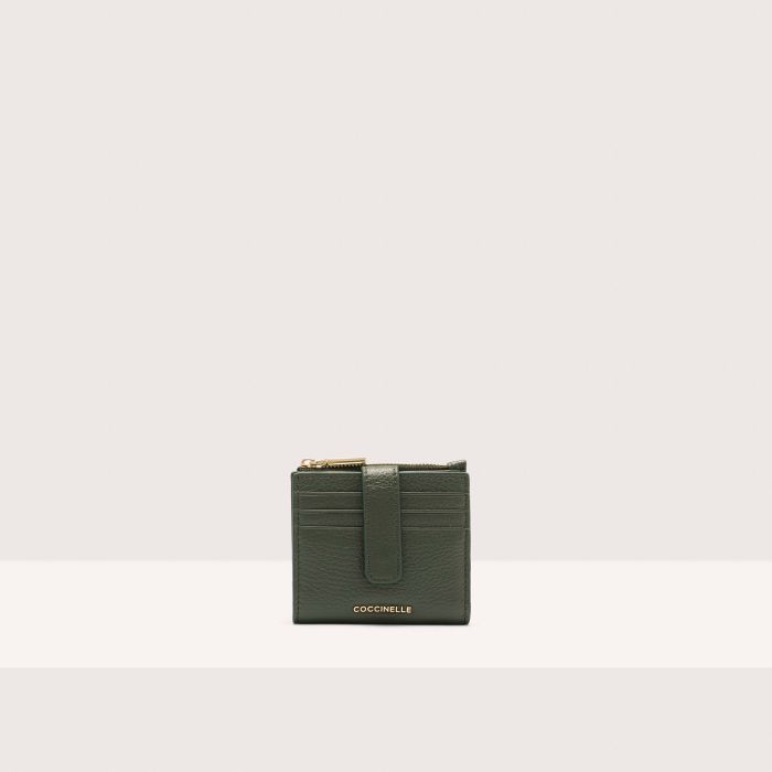 

Кошелек Coccinelle Metallic Soft, цвет Alga