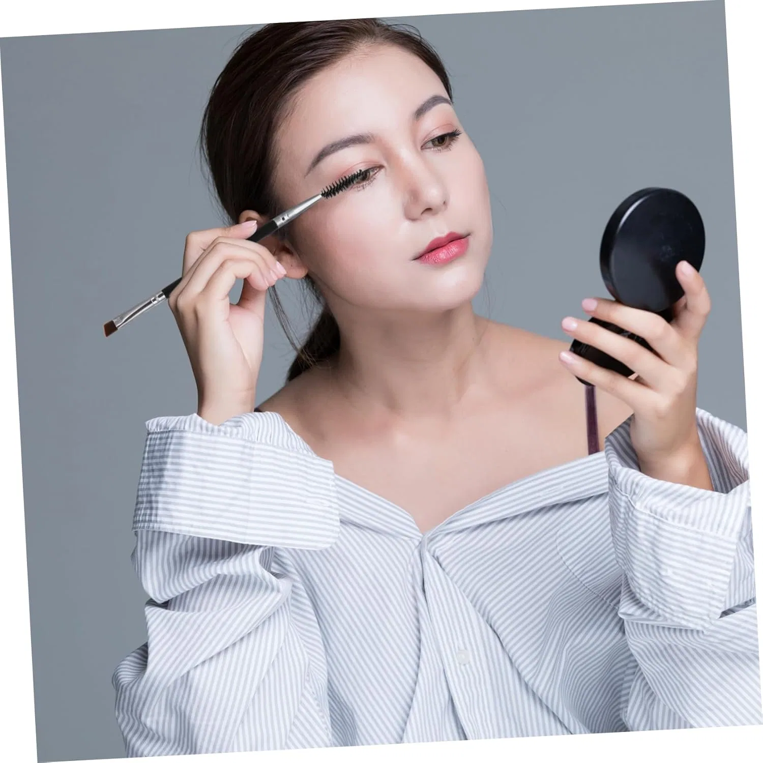 Набор кистей для бровей Beaupretty 6 штук с щеточкой-расческой — фото 3