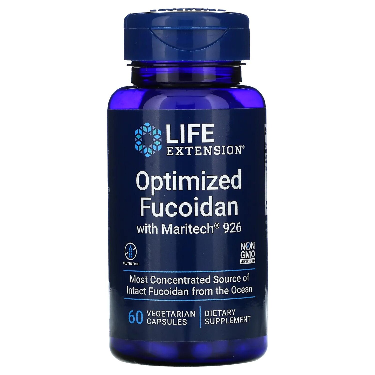 

Life Extension Оптимизированный фукоидан с Maritech 926 60 растительных капсул