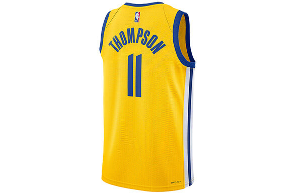 Майка Air Jordan x NBA Golden State Warrior 'Klay Thompson 11', желтый — фото 3