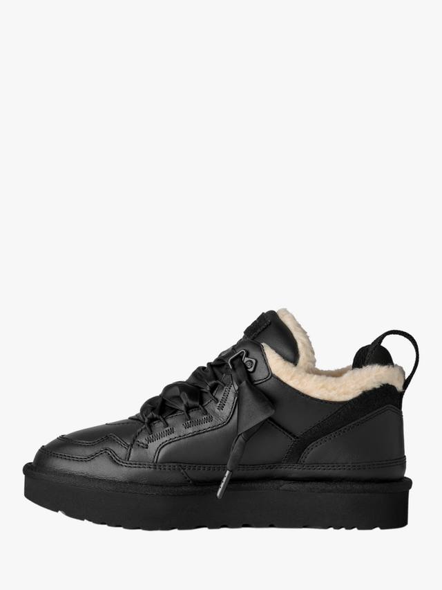 Lo Lowmel кожаные кроссовки UGG, Black — фото 3