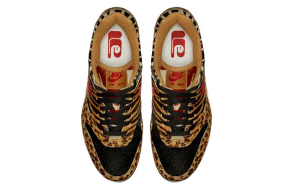 Кроссовки x atmos air max 1 dlx 'animal pack' 2018 Nike, мультиколор — фото 4