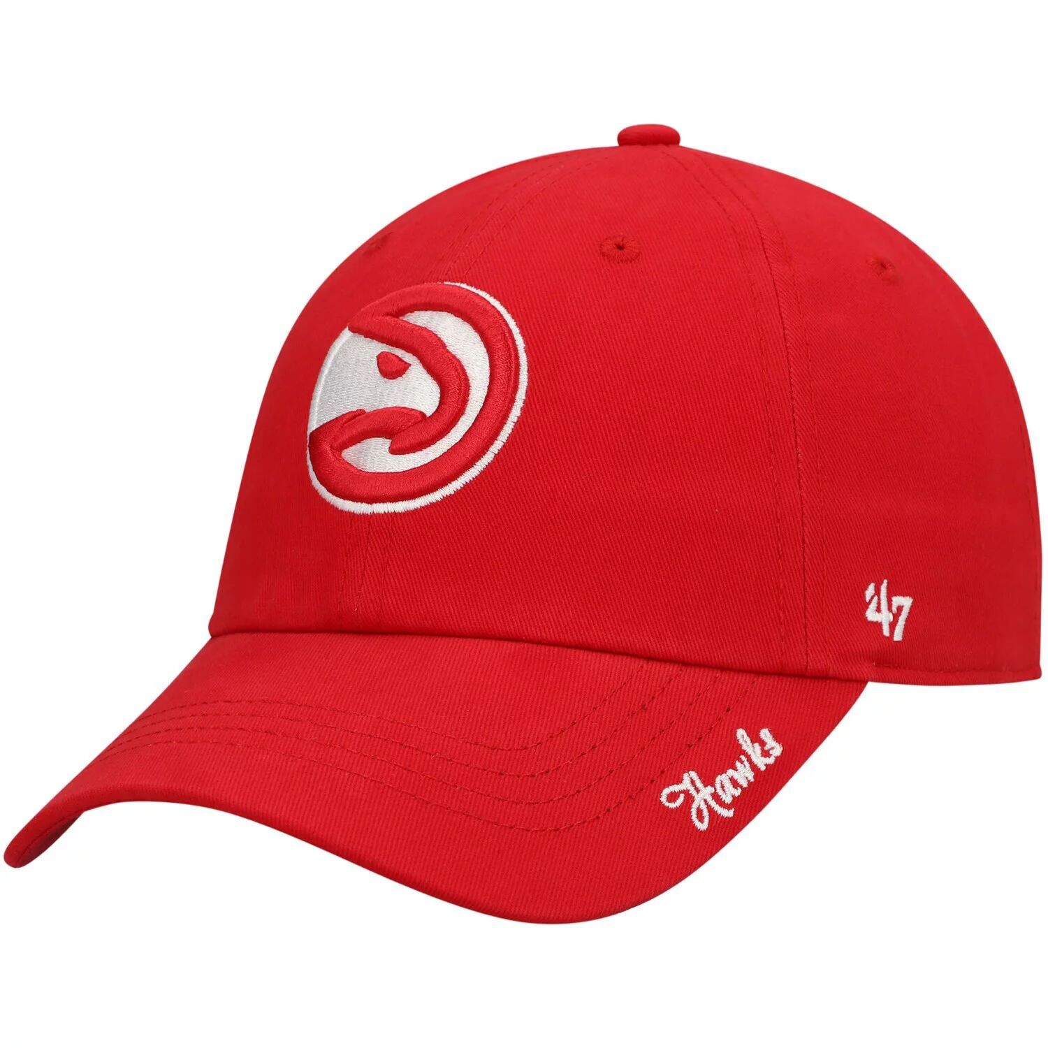 

Женская регулируемая кепка с логотипом Red Atlanta Hawks Miata '47