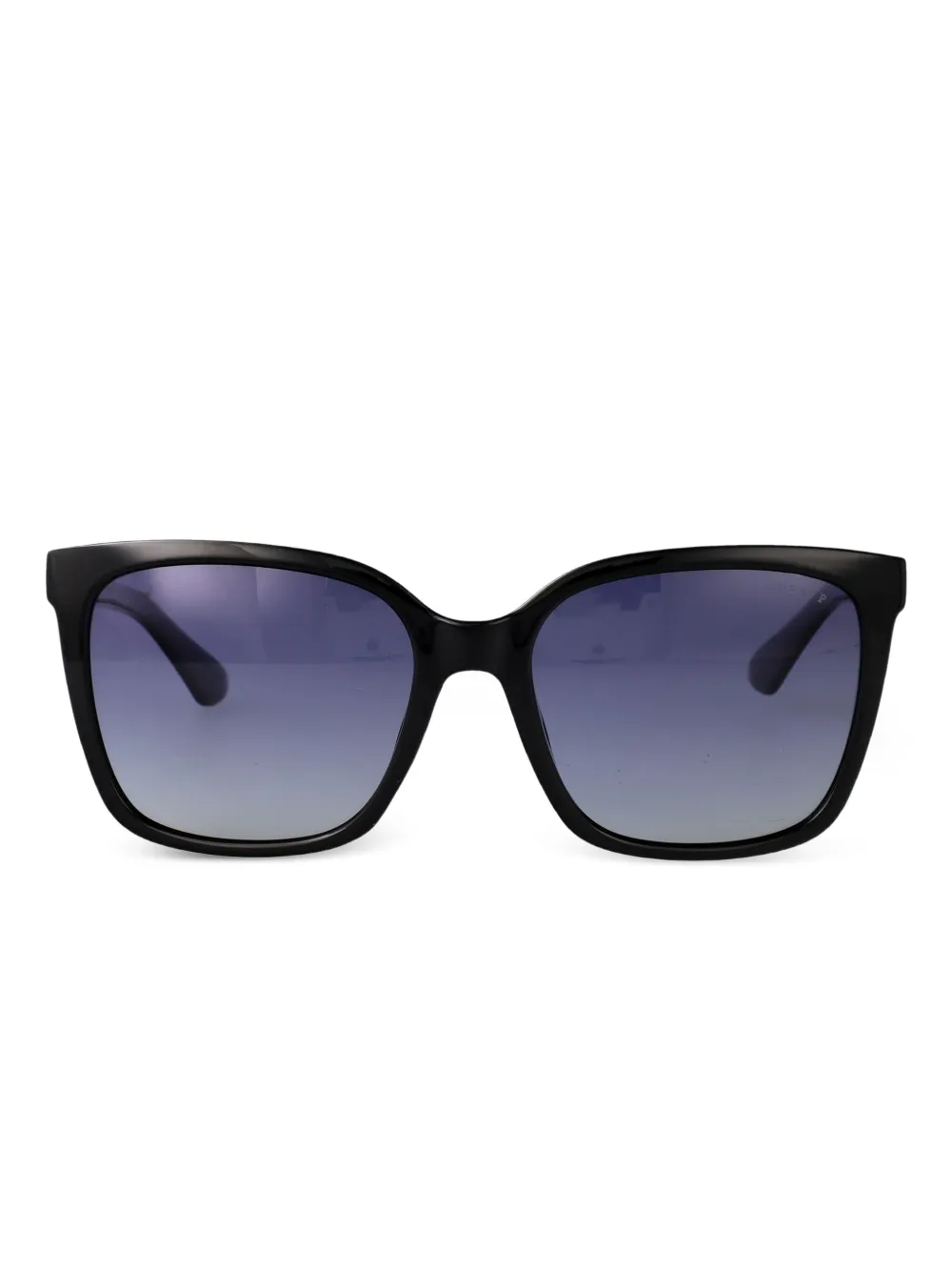 

Солнцезащитные очки в квадратной оправе GUESS EYEWEAR, черный