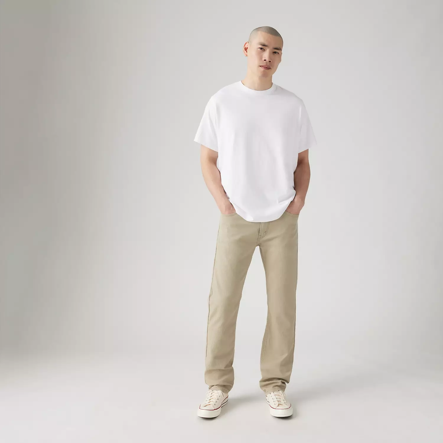 

505 Мужские джинсы обычного кроя Levi's, цвет True Chino - White