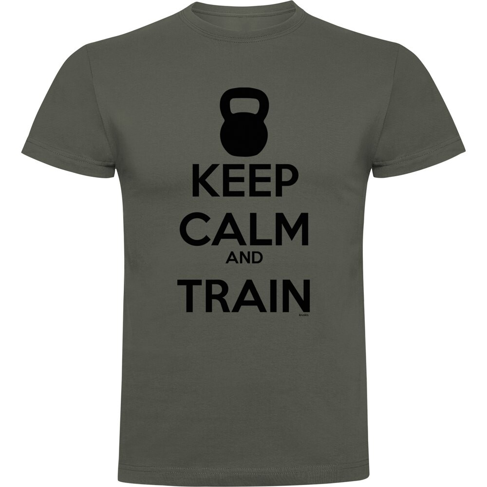 

Футболка Kruskis Keep Calm And Train, зеленый