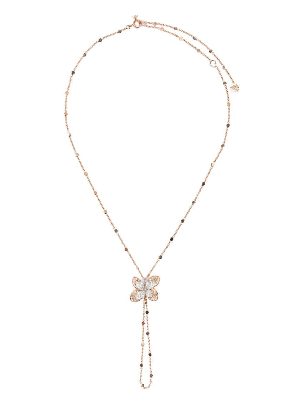 

Бриллиантовое колье Petit Garden из 18-каратного розового золота PASQUALE BRUNI, золотой