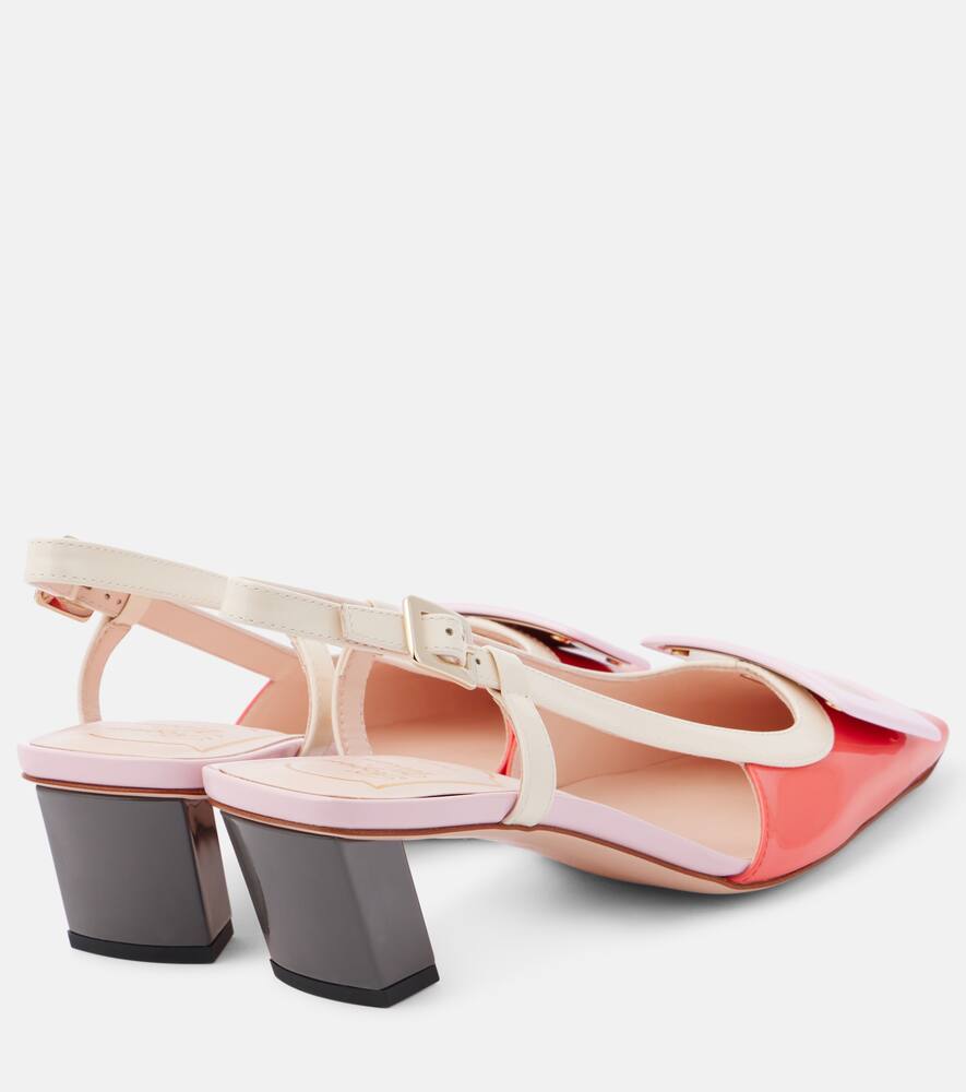 Туфли-лодочки BV из лаковой кожи на шпильке Roger Vivier, M618+C019+M427+B408+C209 — фото 2