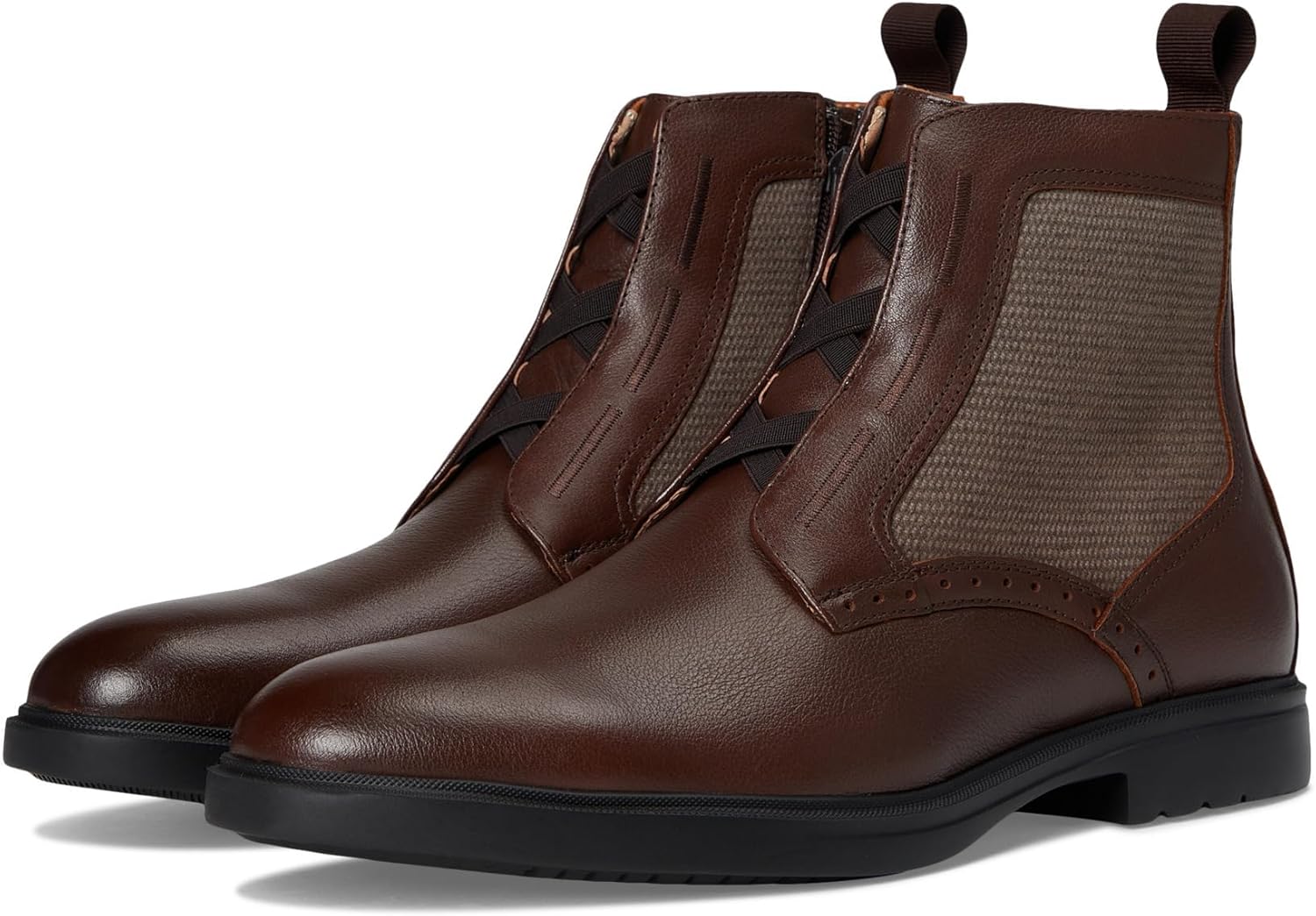 

Мужские ботинки Stacy Adams Thompson с эластичным шнурком и внутренней молнией, коричневый