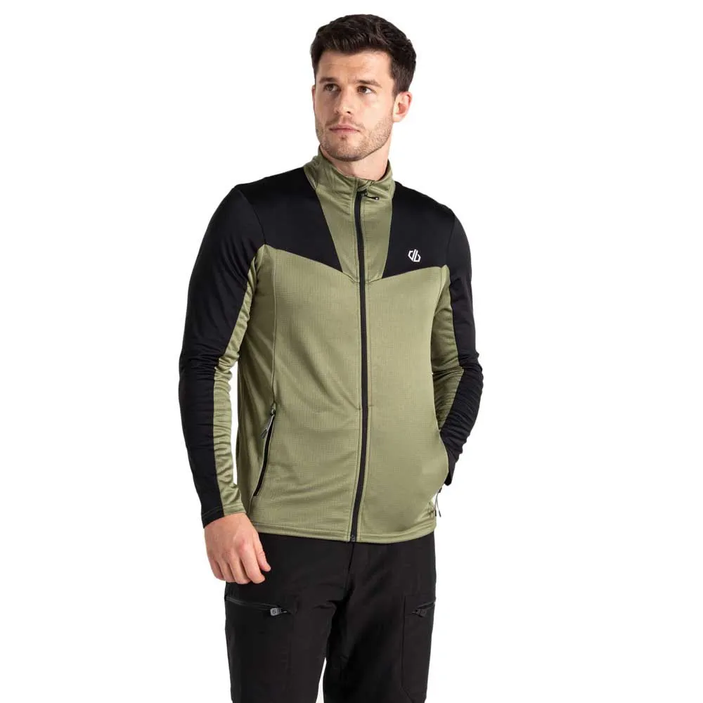 

Толстовка Dare2B Substratum III Core Stretch full zip, зеленый