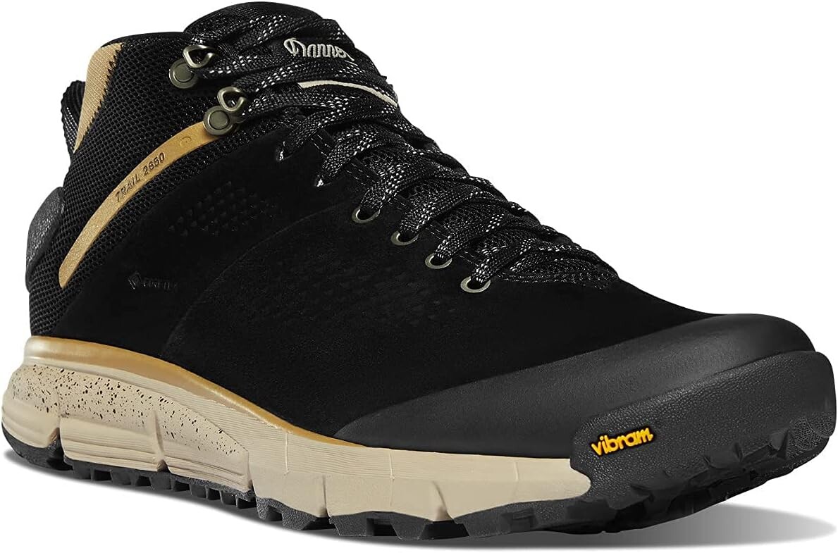 

Походная обувь 4" Trail 2650 Mid GTX Danner, цвет Black/Khaki