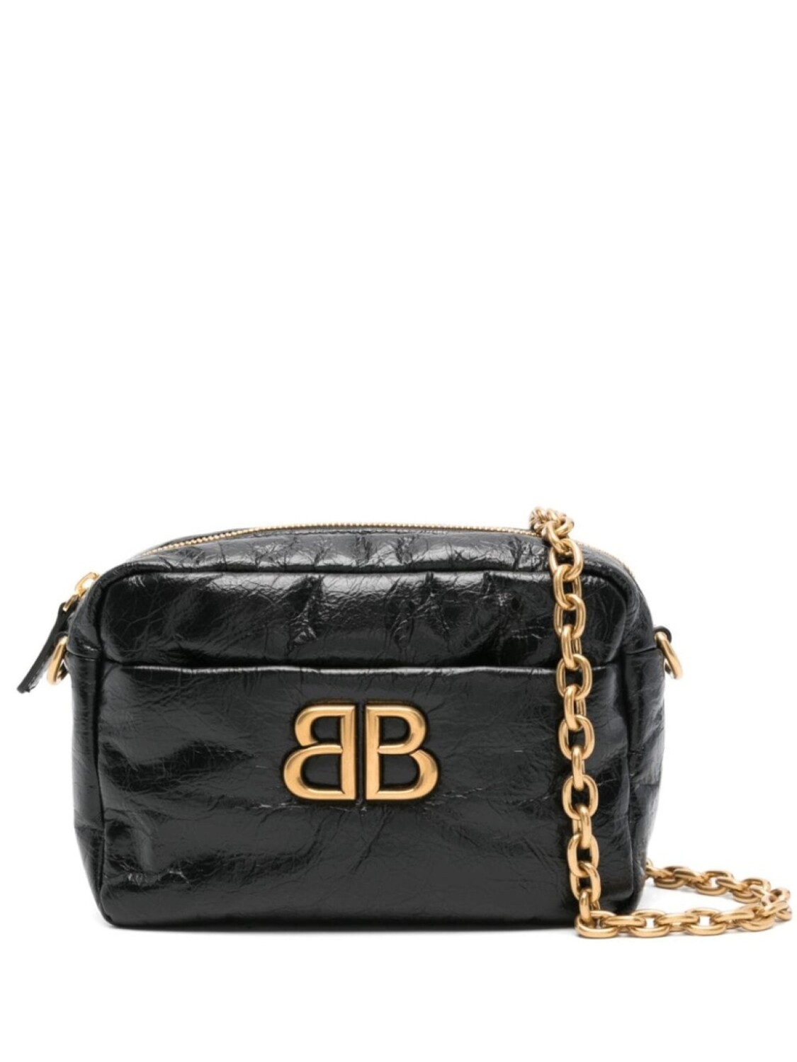 

Мини-сумка на плечо Balenciaga Monaco, черный