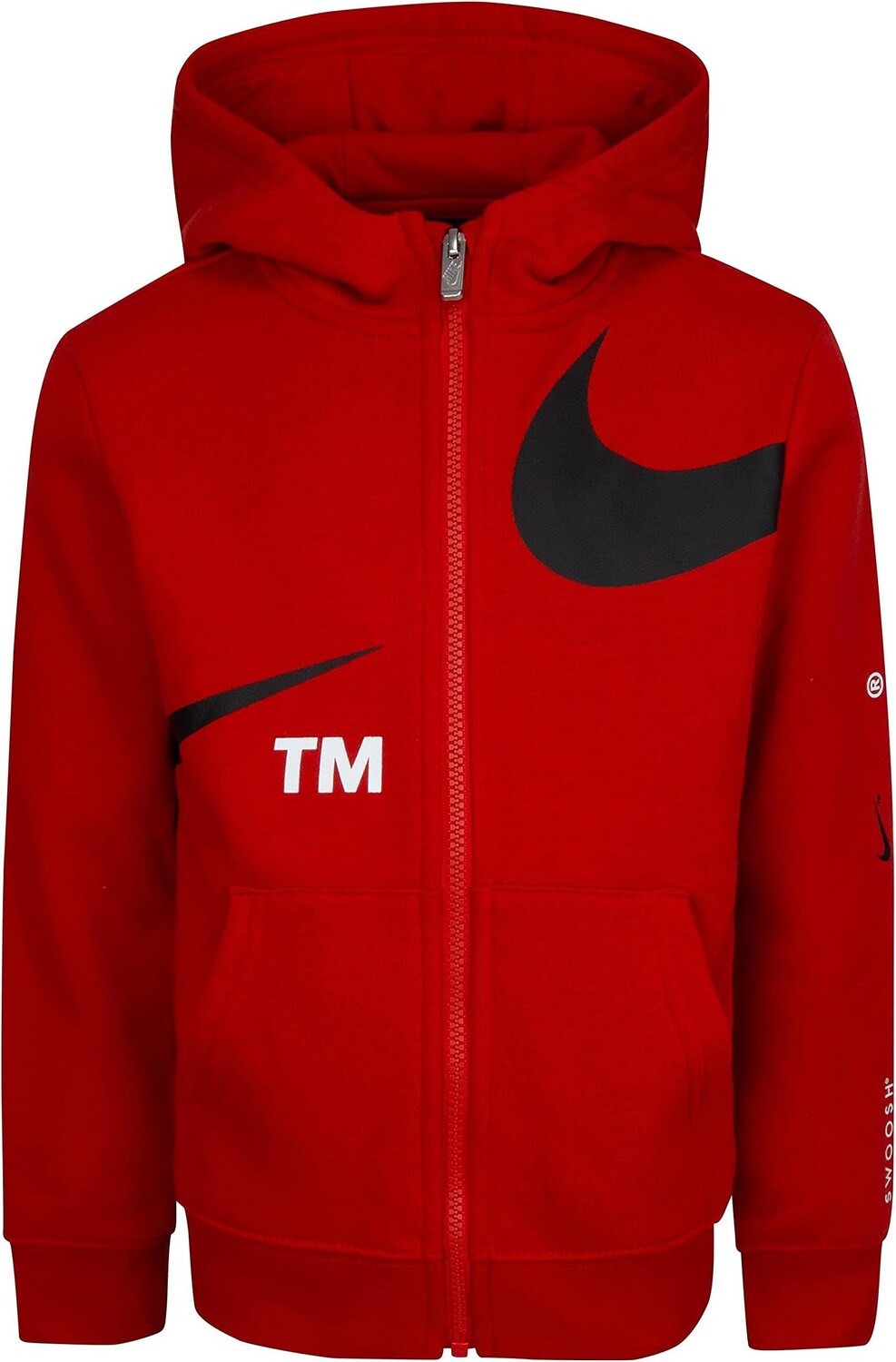 

Худи Nike Swoosh Full Zip Hoodie, цвет University Red
