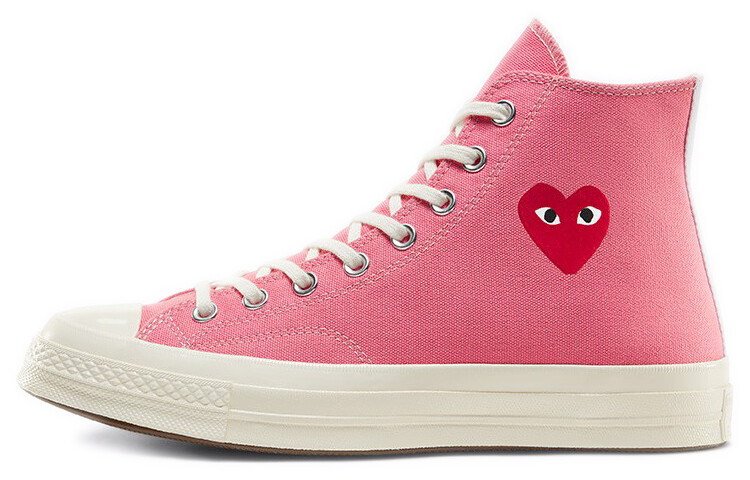 

Кеды Converse Chuck Taylor All Star 70 Hi Comme Des Garcons Play Bright Pink
