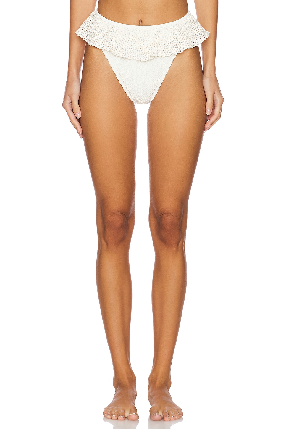 

Бикини с рюшами Tamarindo от Montce Swim, bone crochet