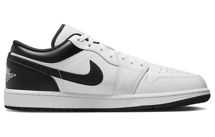 Кроссовки Air JORDAN 1 Vintage Basketball Shoes Men Low-Top Black White — фото 2