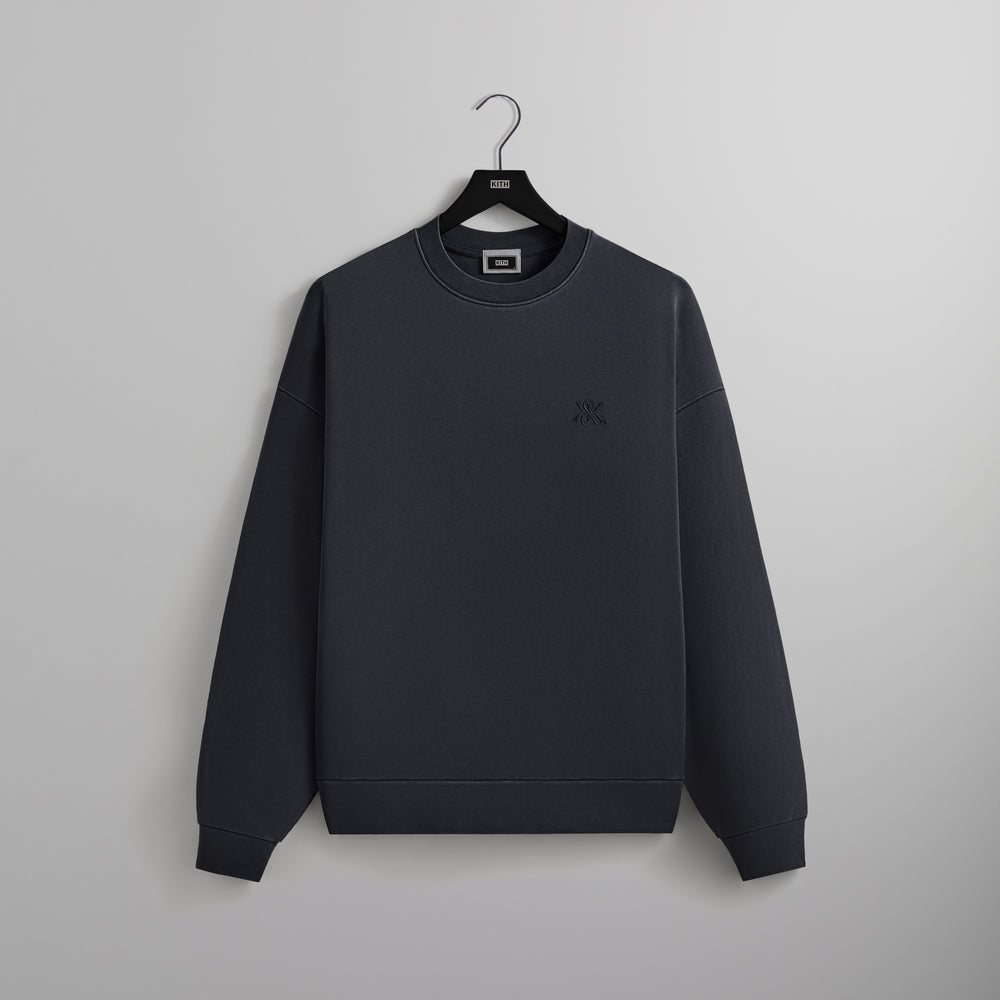 

Толстовка Kith Compact Knit Nelson Crewneck, цвет Captain
