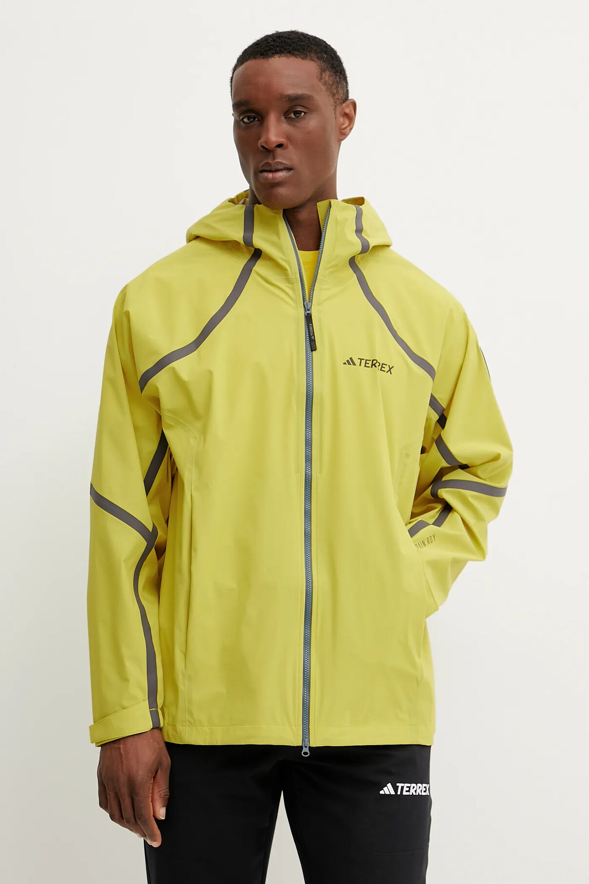 

Куртка-дождевик adidas TERREX x National Geographic, желтый