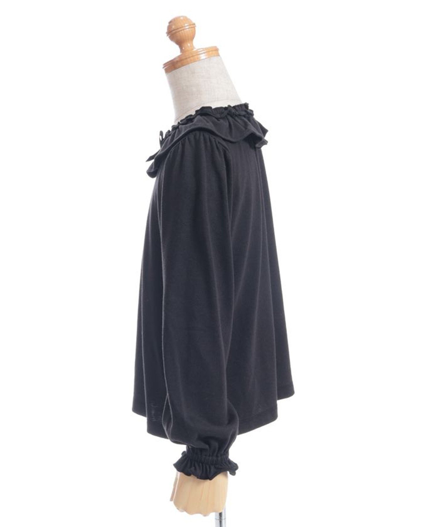 Футболка Лента*Оборки Axes Femme Kids, black — фото 3