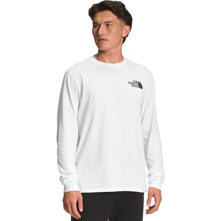 

Футболка Box NSE с длинными рукавами мужская The North Face, цвет TNF White/TNF Black