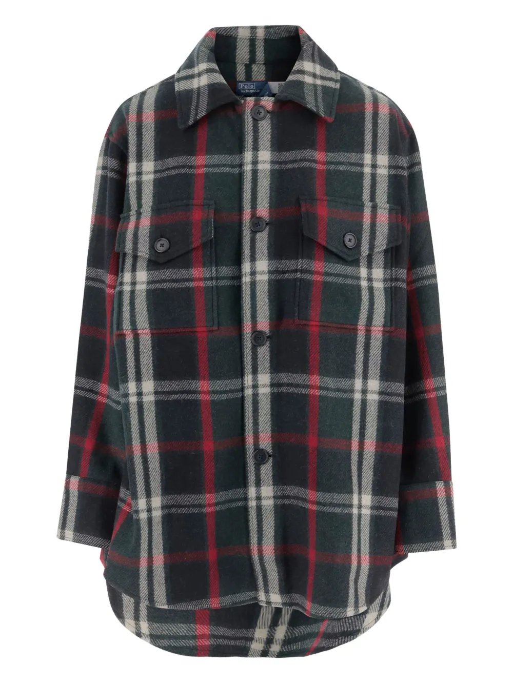 

Клетчатая рубашка Polo Ralph Lauren, зеленый