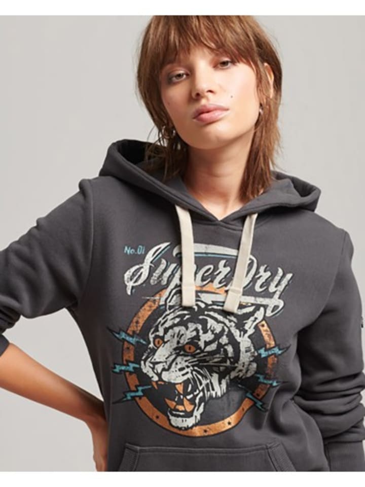 

Толстовка Superdry, серый