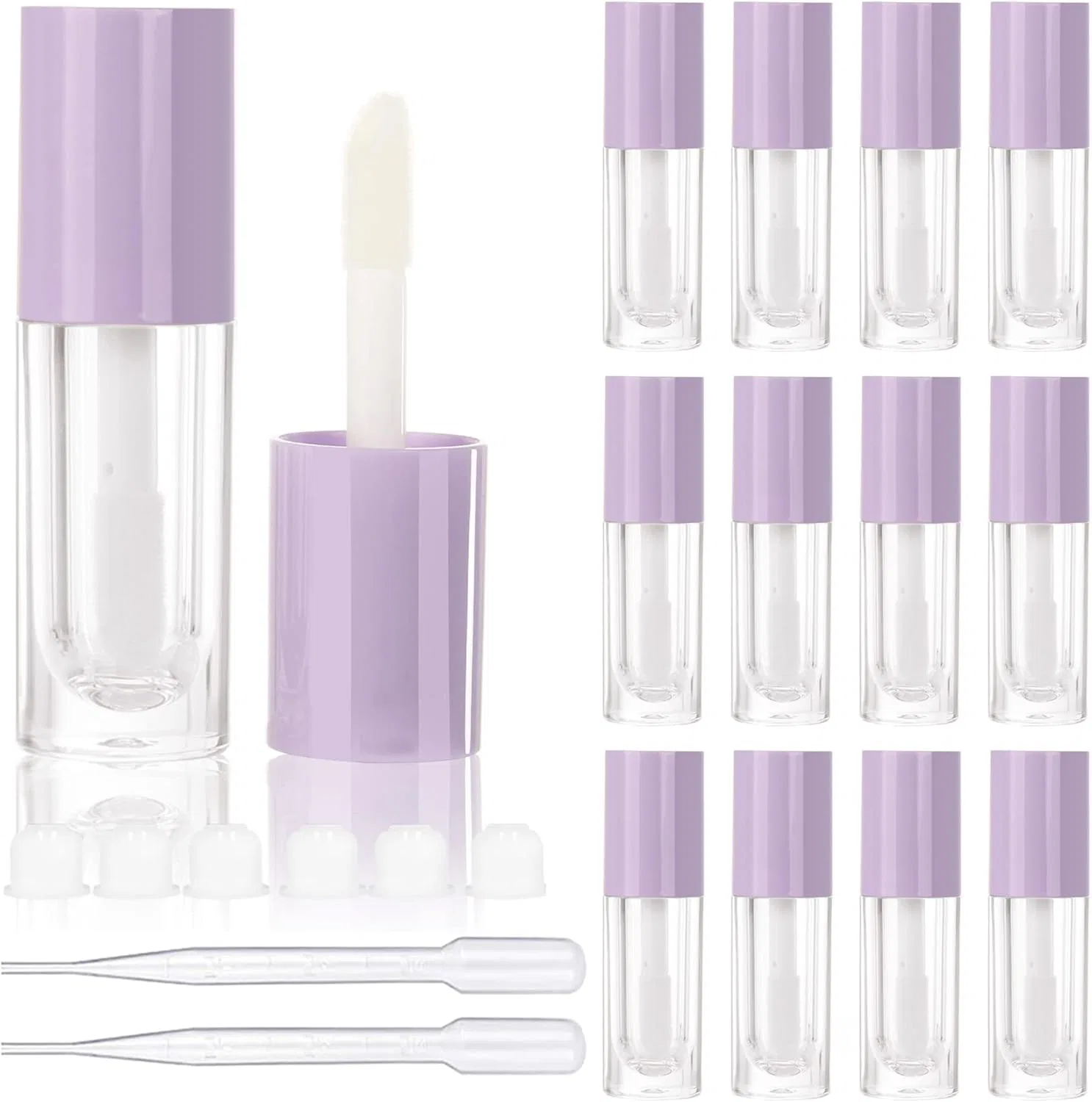 Тюбики для блеска для губ COSIDEA, 6 мл, 14 шт. Cosidea, Purple