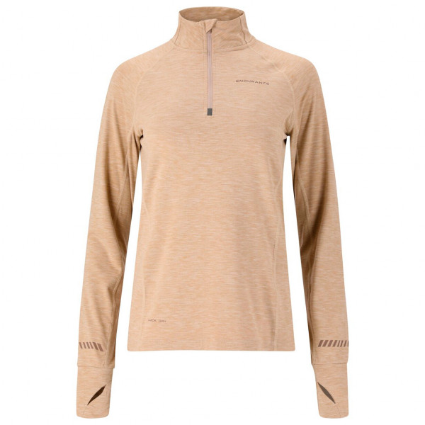 

Женская толстовка Canna V2 Melange Performance Midlayer с длинным рукавом Endurance, коричневый