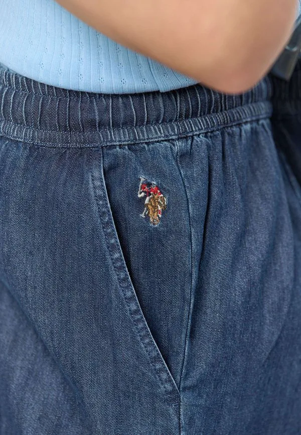 Джинсы свободного кроя uwmira U.S. Polo Assn., Dark Indigo — фото 4