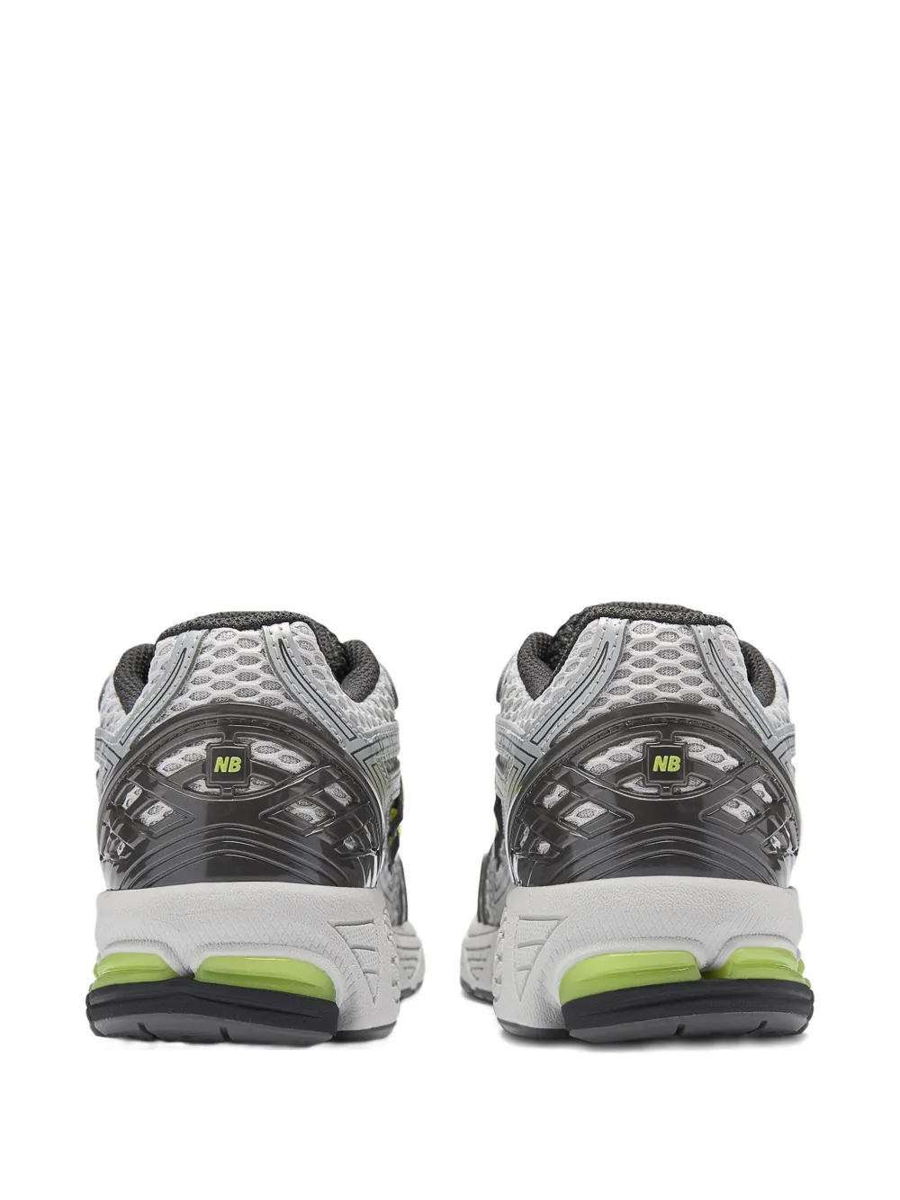 Кроссовки 1906 с металлическим эффектом и шнуровкой New Balance Kids, белый — фото 3
