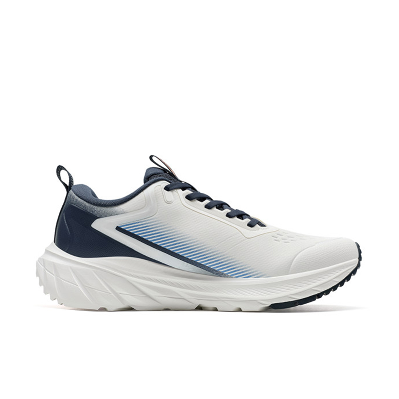 Удобные нескользящие кроссовки для бега мужские XTEP, Sail White/Indigo/Sky Blue — фото 2