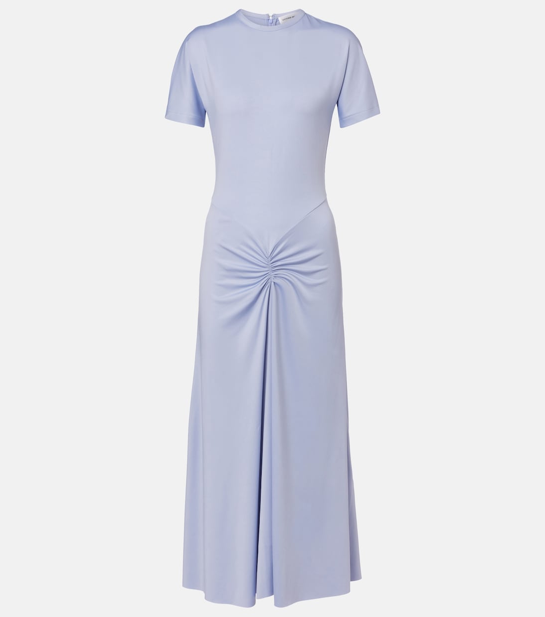 

Собранное платье миди из джерси Victoria Beckham, Delphinium