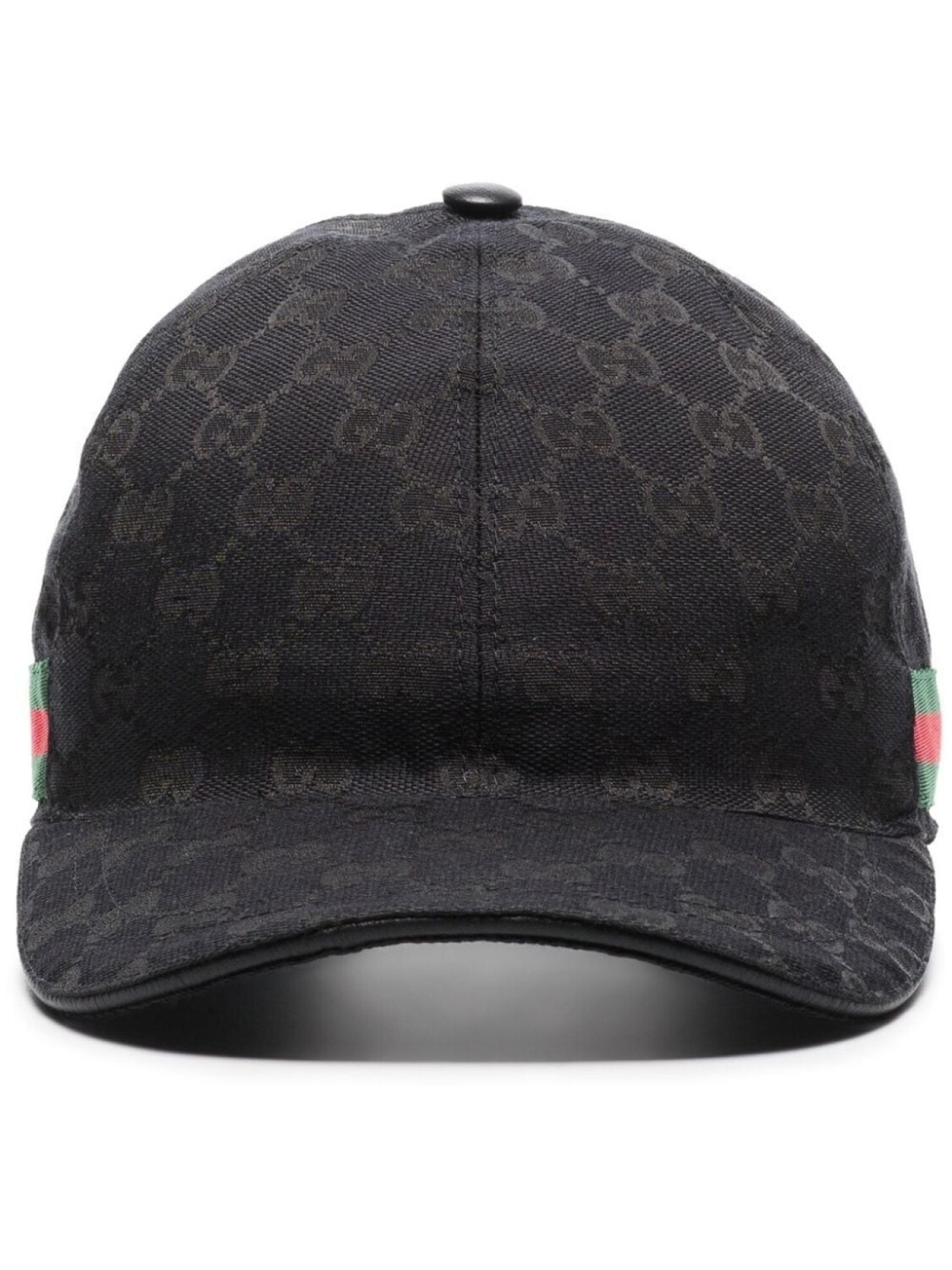 

Gucci бейсболка с узором GG Supreme и отделкой Web, черный