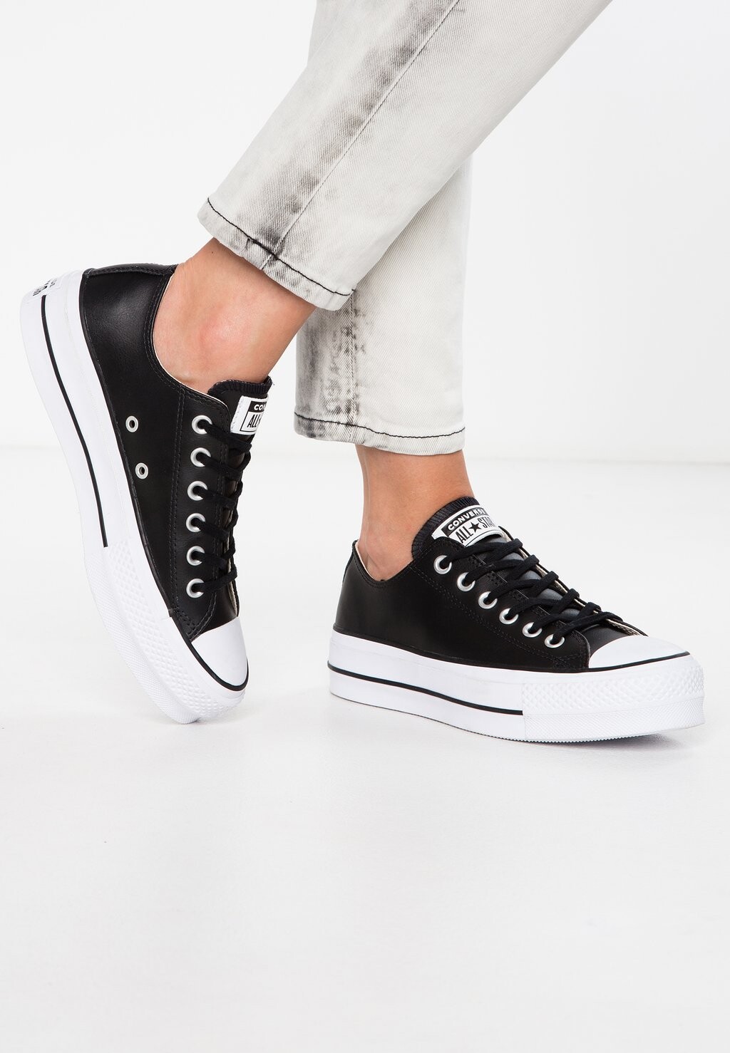 

Кроссовки Converse, черно-белый, Черный, Кроссовки Converse, черно-белый