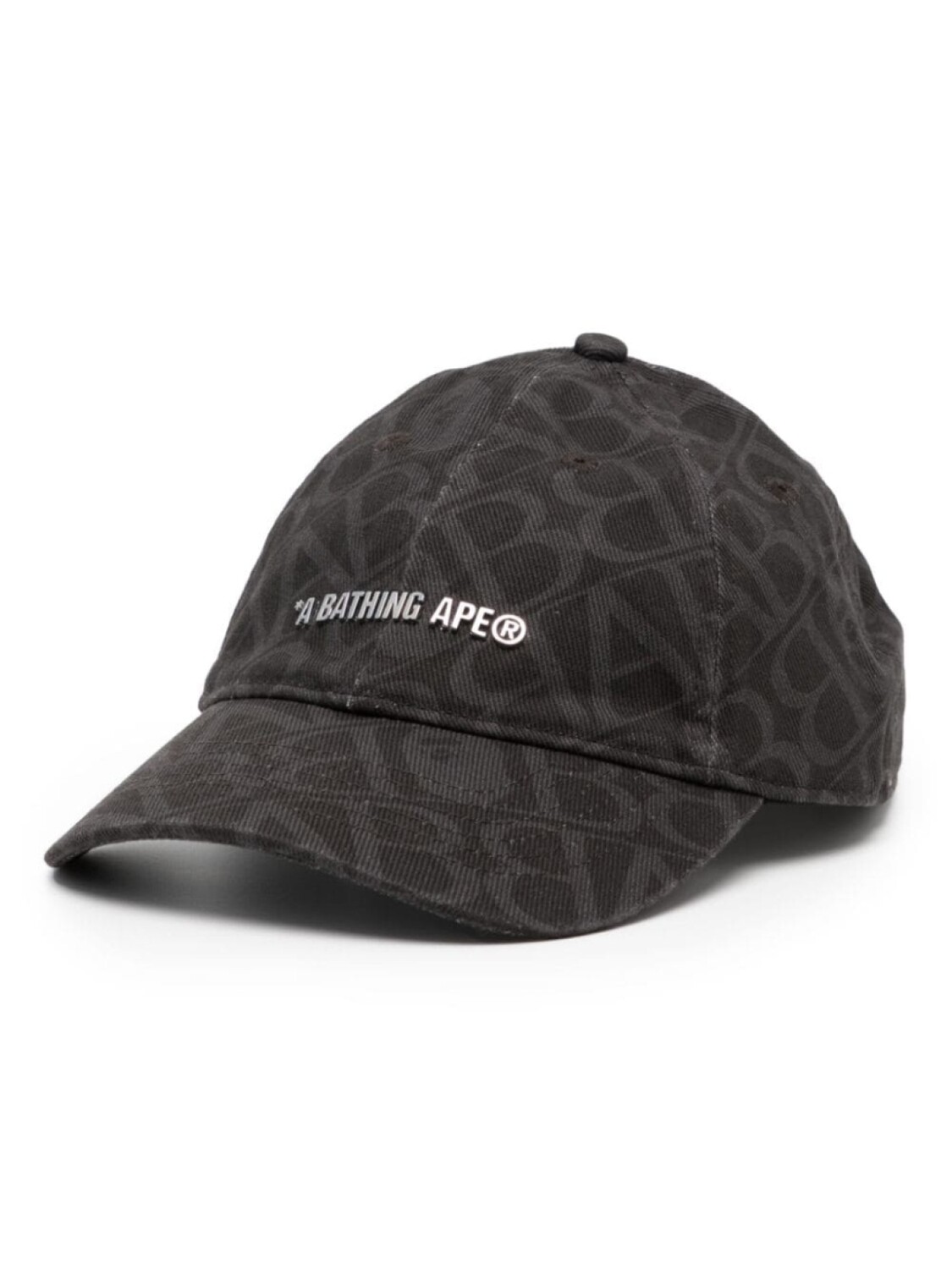 

A BATHING APE кепка с логотипом, серый