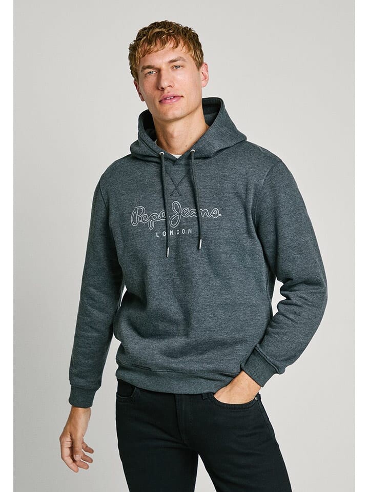

Толстовка Pepe Jeans Hoodie New Nouvel, антрацит