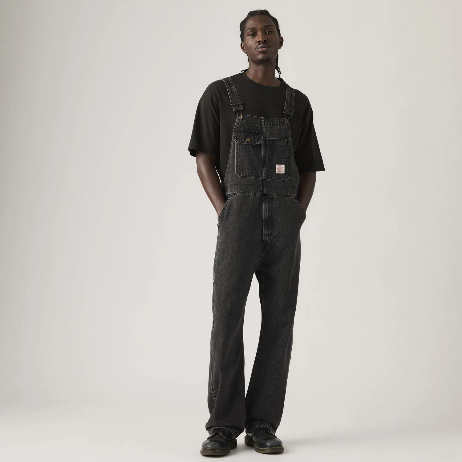 Свободный мужской комбинезон Levi's, Black