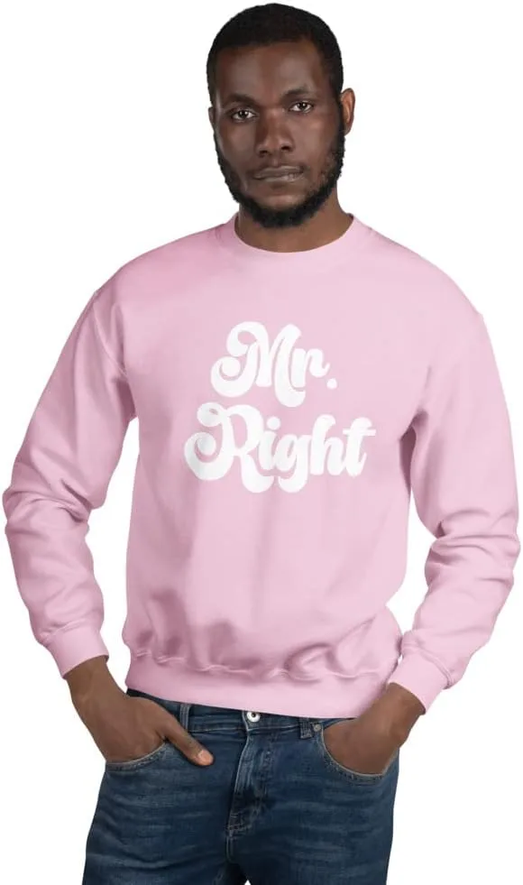 

Свитшот Mr Right для молодоженов