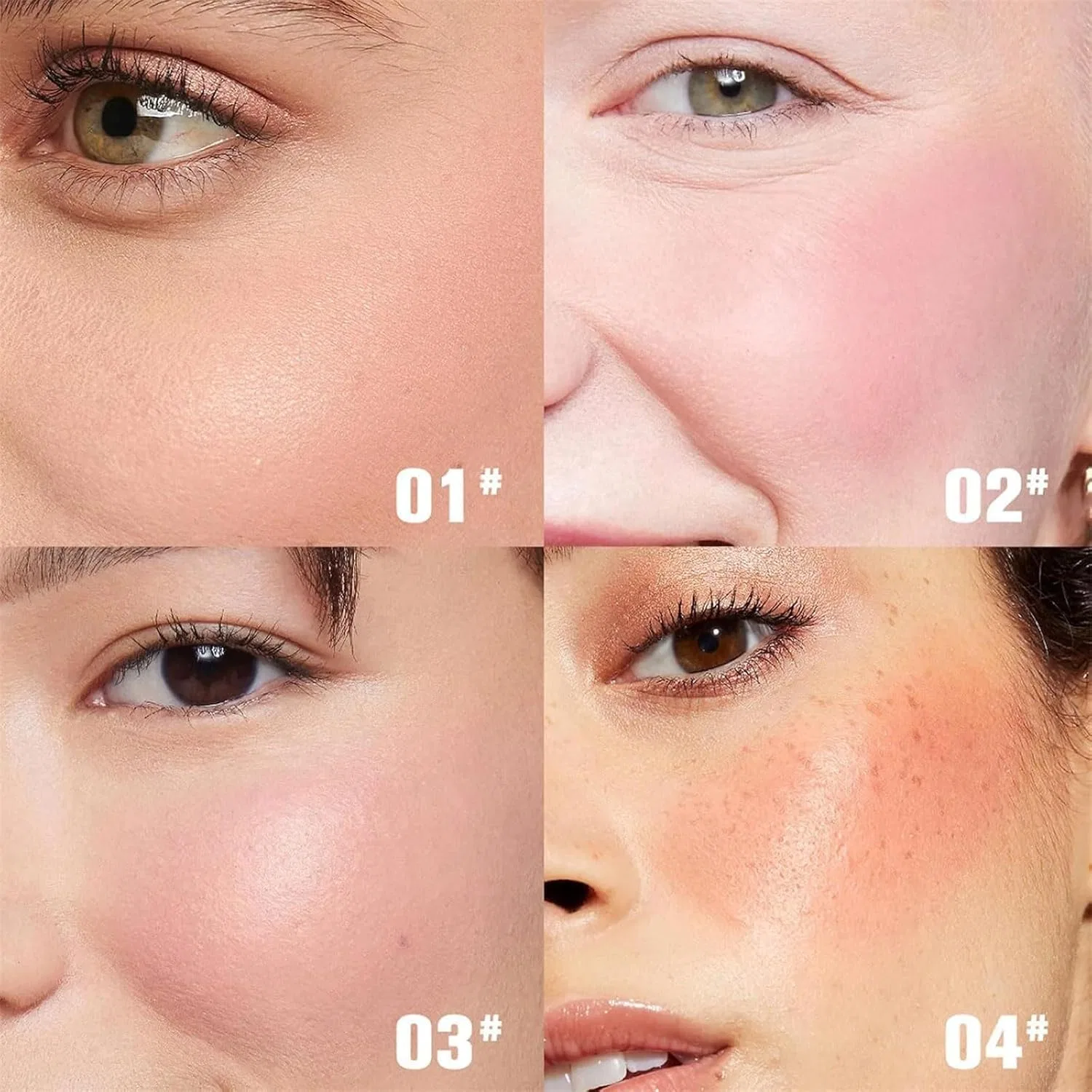 Румяна хайлайтер Baked Highlighting Blush Vkghdzyb, 1 шт, розовый — фото 3