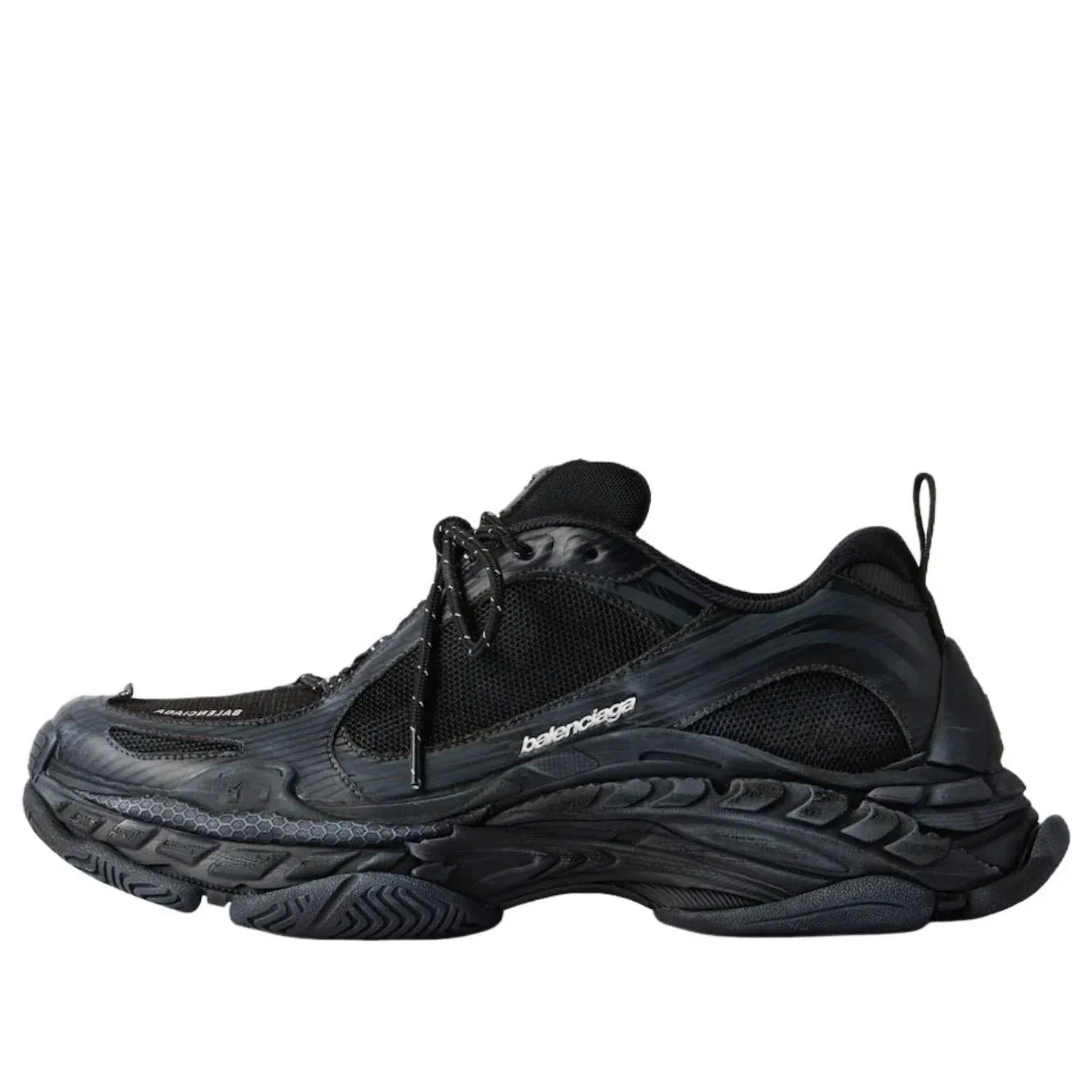 Кроссовки Balenciaga Triple S.2 'Black Dark Grey' 865849WTRS21011, черный