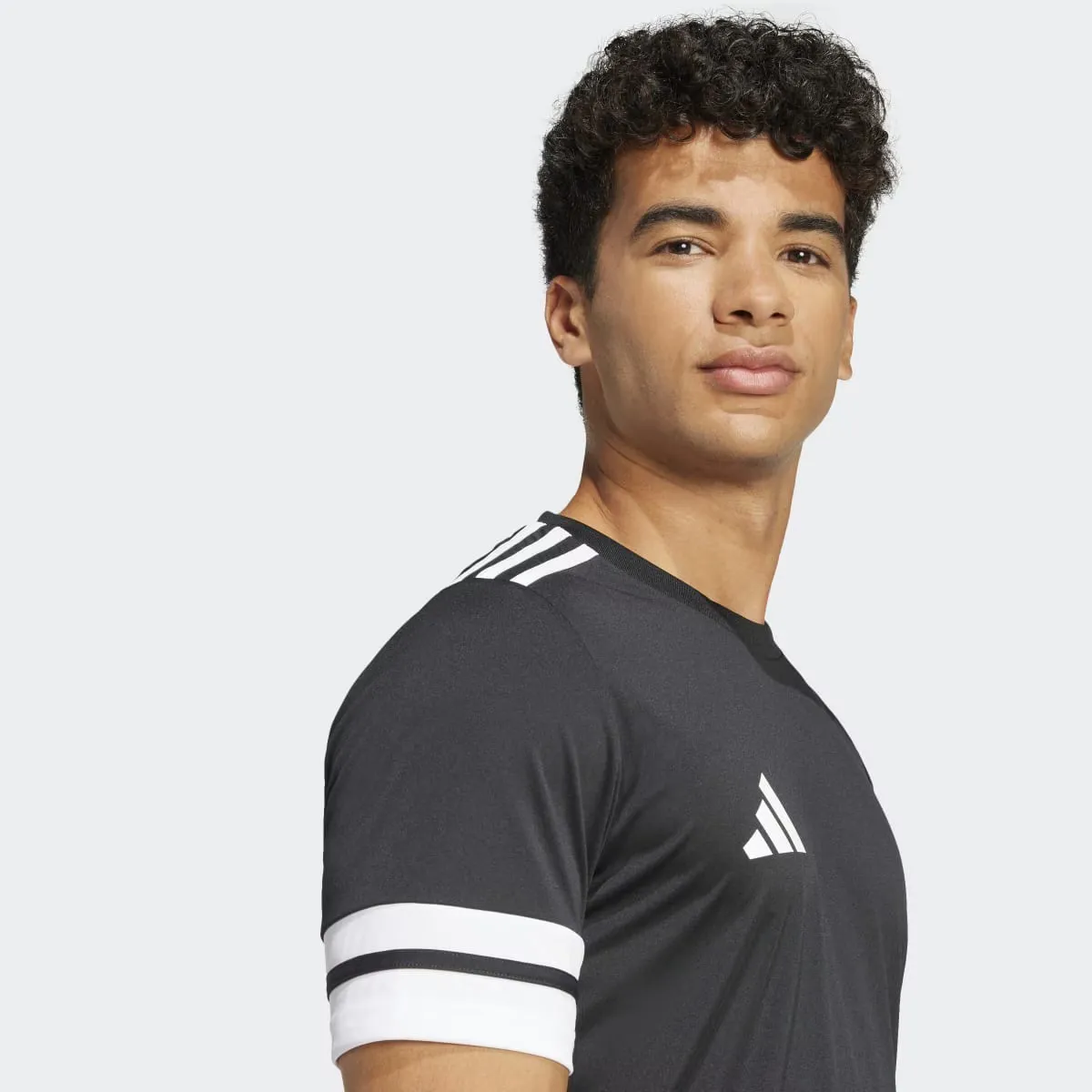 Мужская футболка Adidas Squadra 25, черный — фото 4