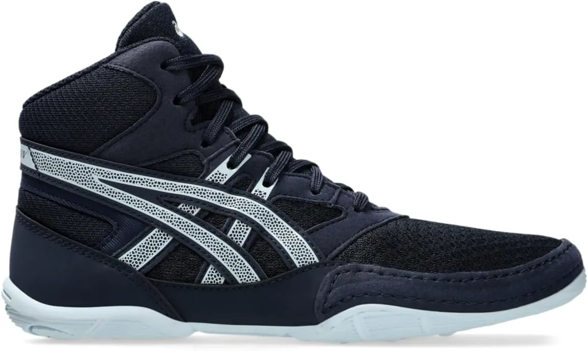 Детские кроссовки ASICS Unisex-Child Snapdown 4 Gs, серый — фото 4