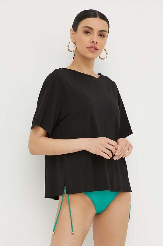 

Блуза Max Mara Beachwear, черный