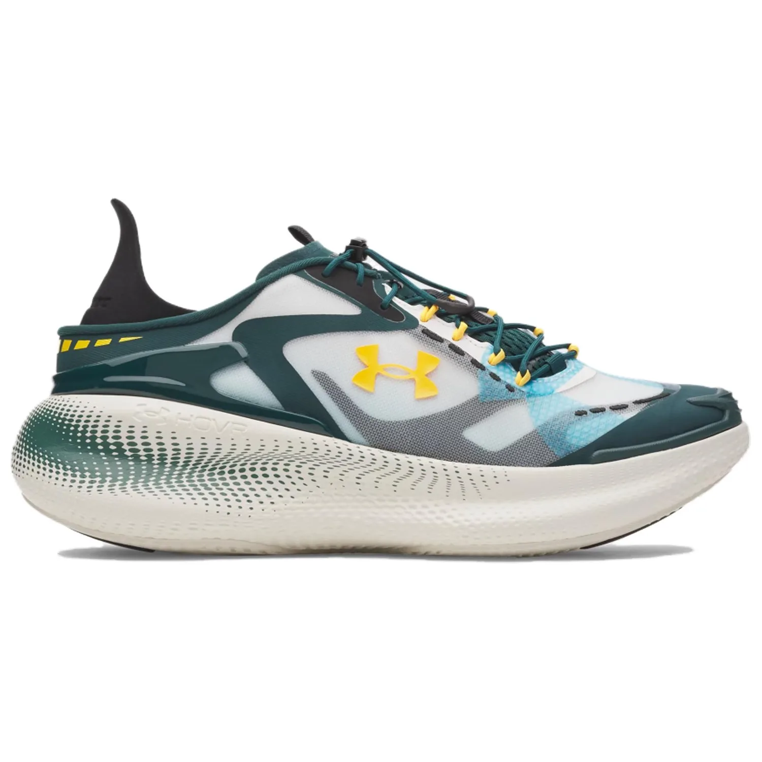Under Armour Echo Breathable Casual Shoes Unisex White Green — фото 3