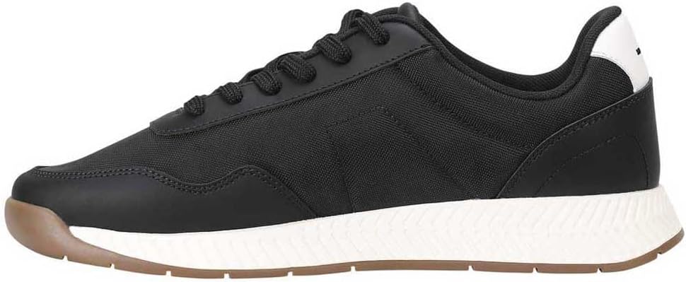 BOSS Titanium_Runn мужские повседневные шнурованные кроссовки, Black 1, 7.5 Men — фото 2